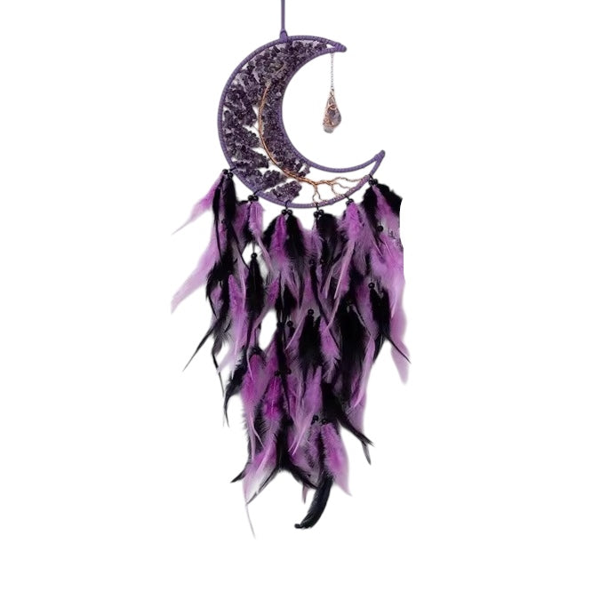 Amethyst Moon Dreamcatcher