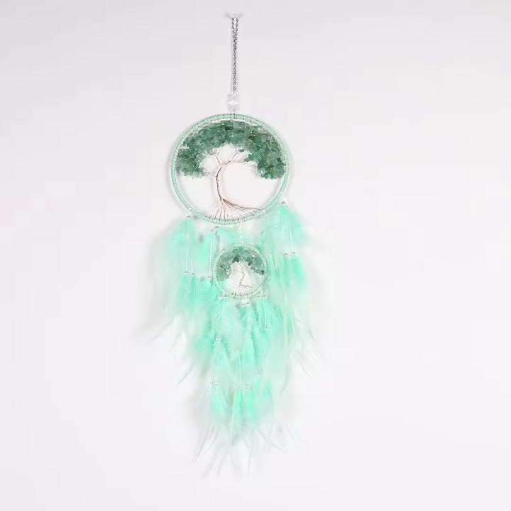 Green Aventurine Dreamcatcher