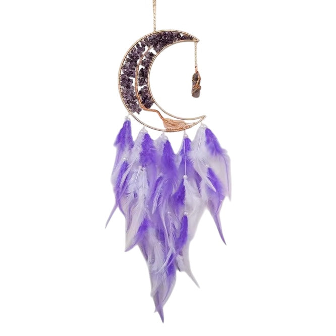 Amethyst Moon Dreamcatcher