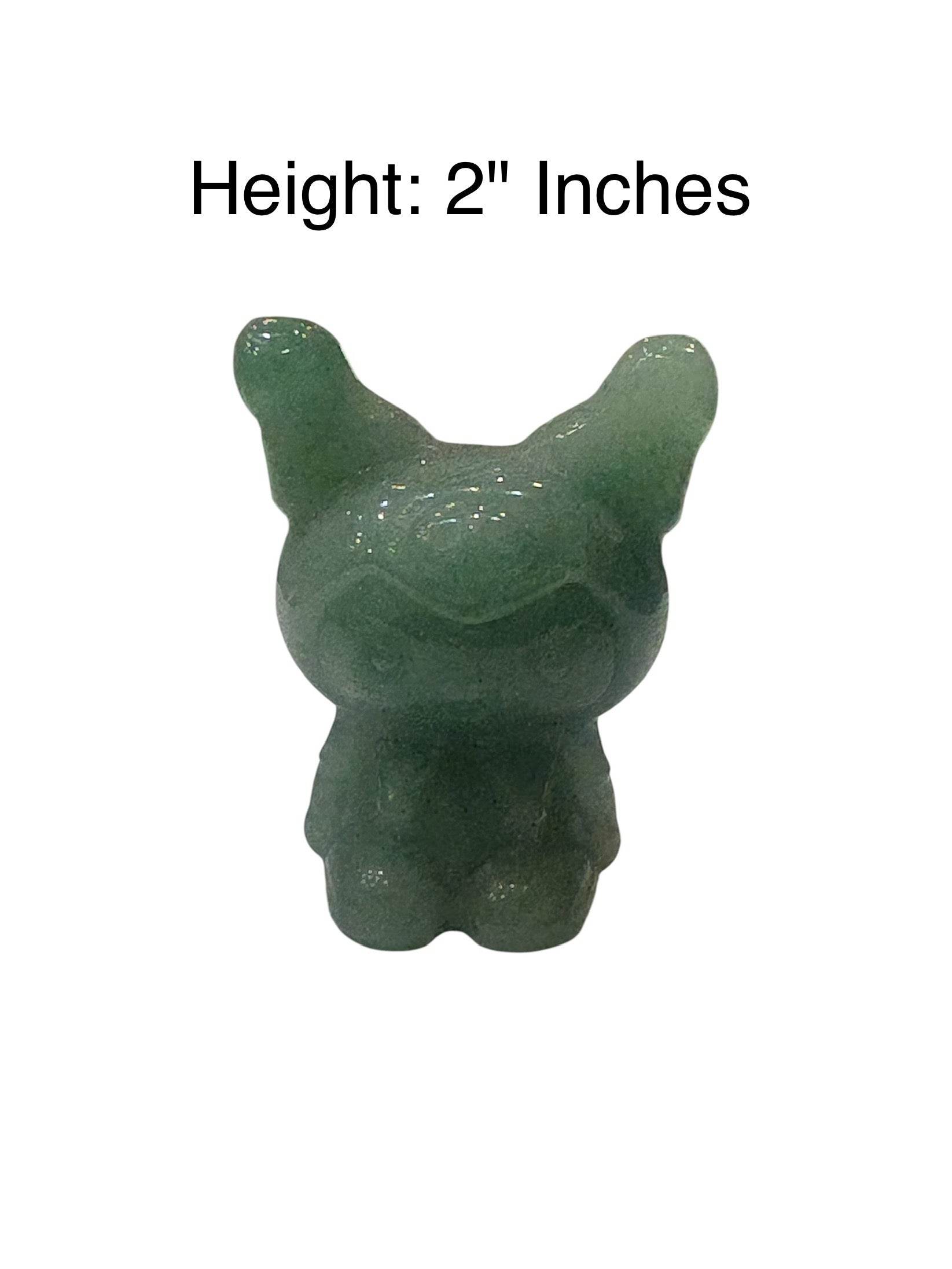 Green Aventurine Crystal-Kuromi Carving