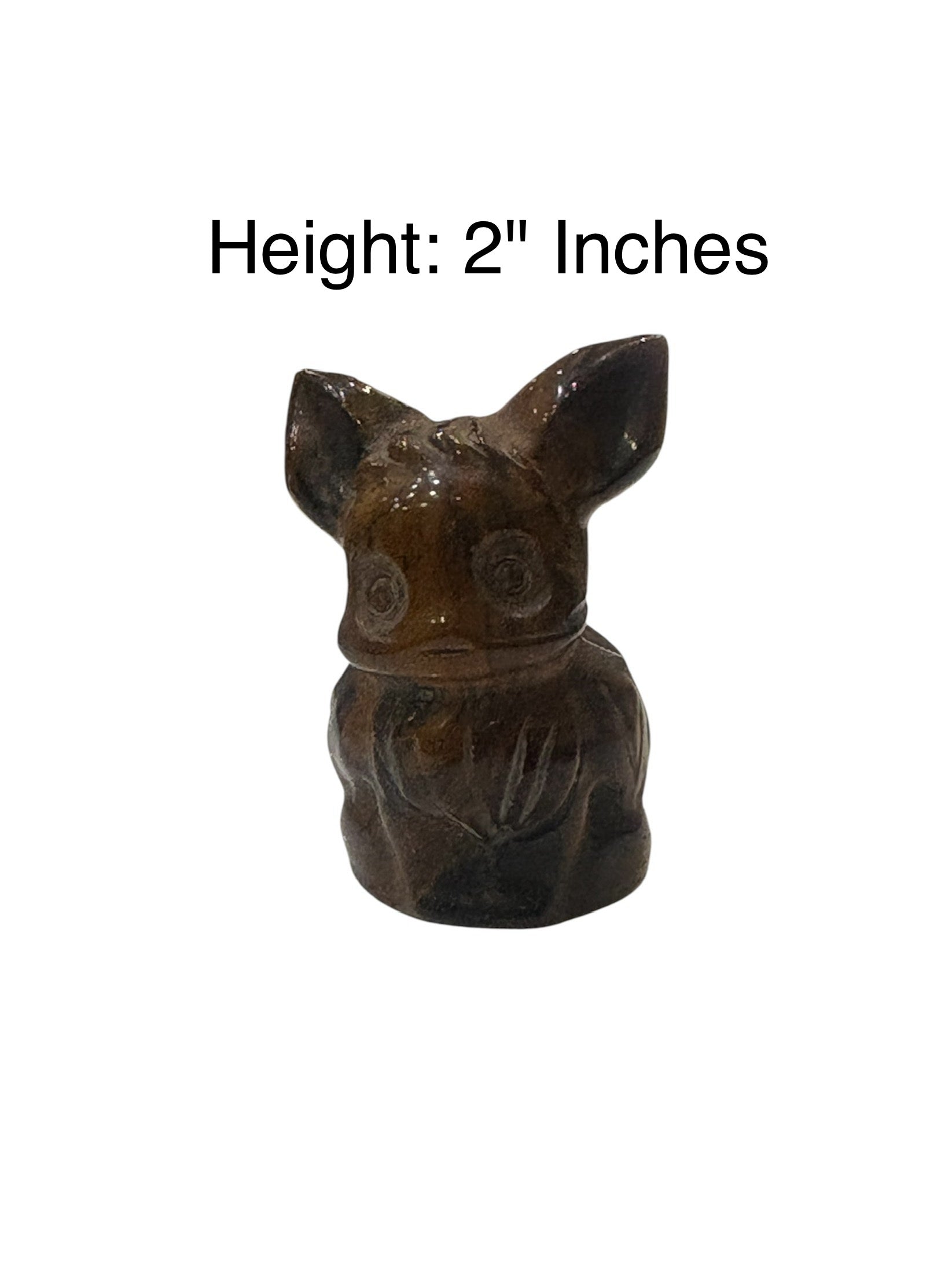 Tiger's Eye Crystal- Eevee Carving