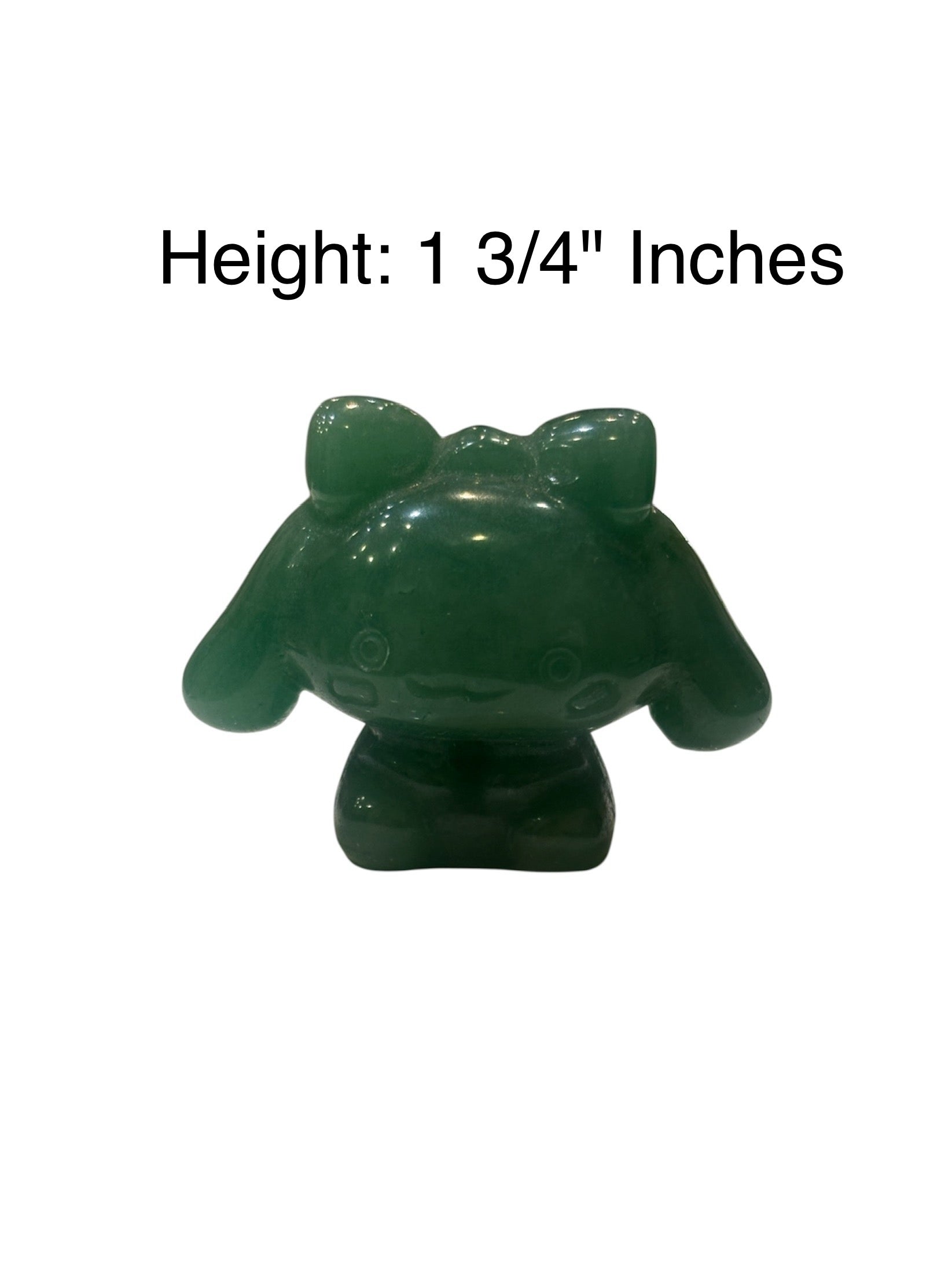 Green Aventurine Crystal-Cinnamon Roll Carving