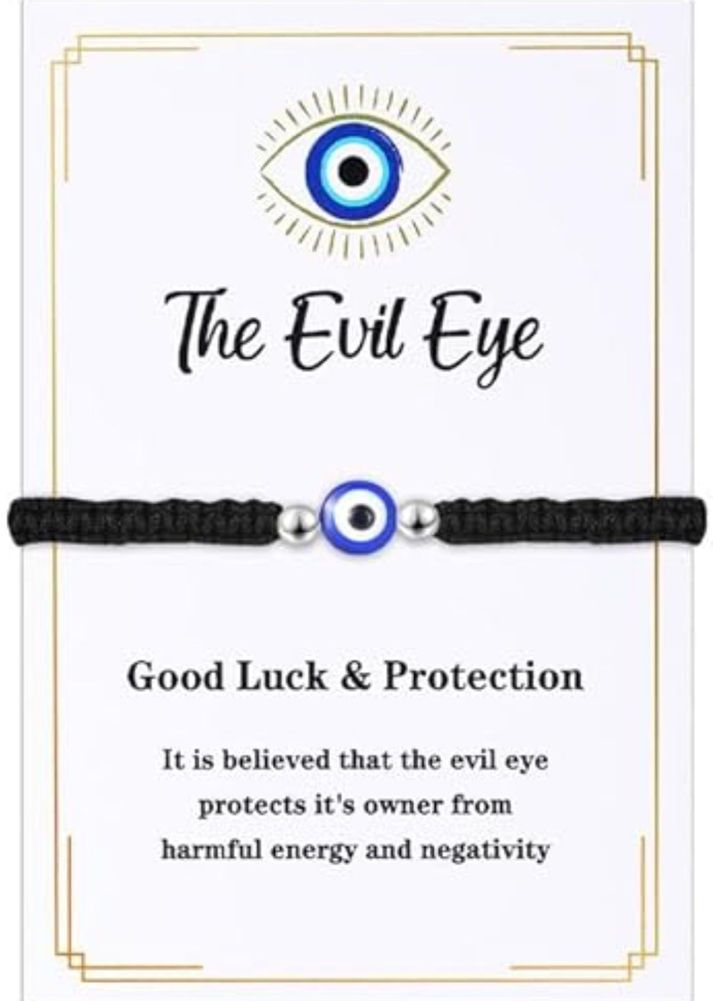 Evil Eye Rope Bracelet
